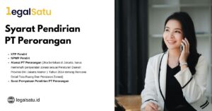syarat pendirian pt perorangan