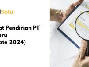 syarat pendirian pt terbaru