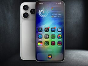 Smartphone menampilkan ikon aplikasi, ilustrasi KBLI online shop dan marketplace